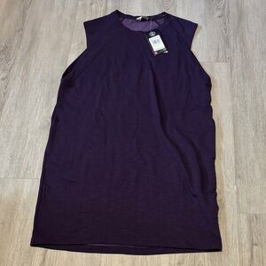 Under Armour Deep Purple Sleeveless Tee Dress